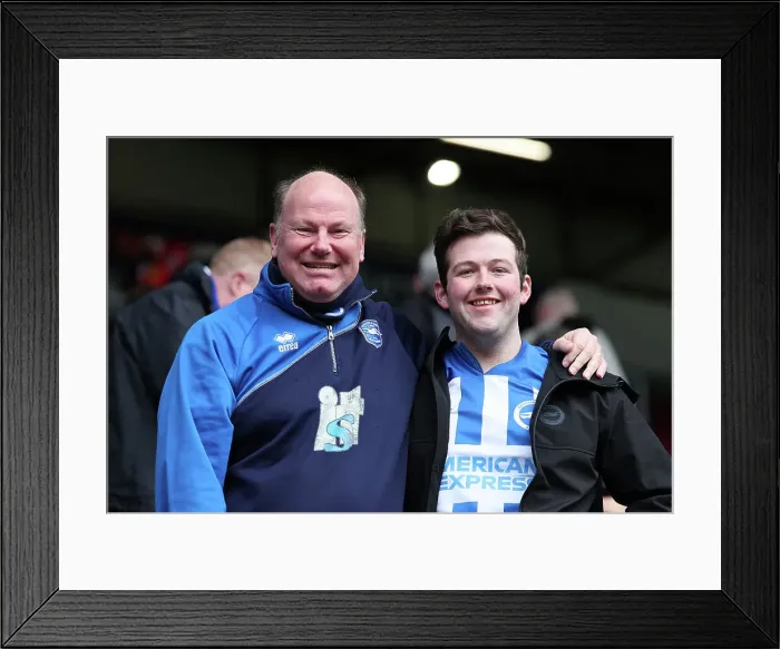 Framed Print : Burnley v Brighton and Hove Albion Premier League 13APR24 Framed Print : Burnley v Brighton and Hove Albion Premier League 13APR24