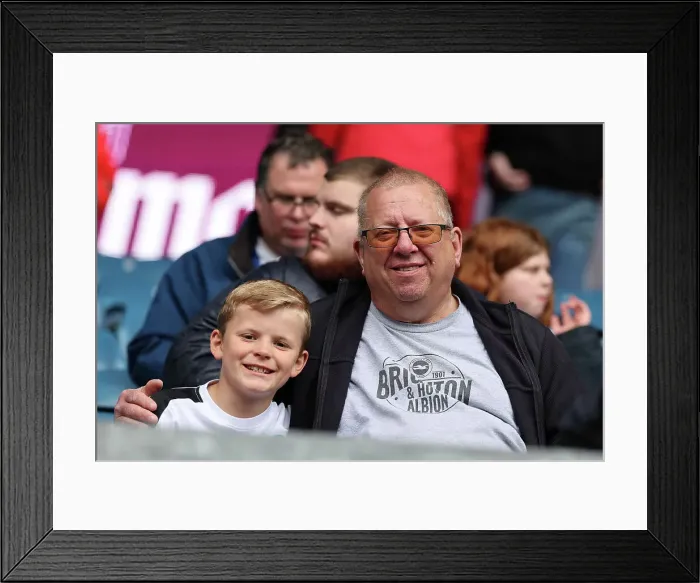 Framed Print : Burnley v Brighton and Hove Albion Premier League 13APR24 Framed Print : Burnley v Brighton and Hove Albion Premier League 13APR24