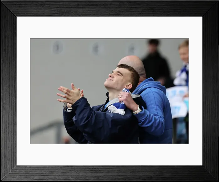 Framed Print : Burnley v Brighton and Hove Albion Premier League 13APR24 Framed Print : Burnley v Brighton and Hove Albion Premier League 13APR24