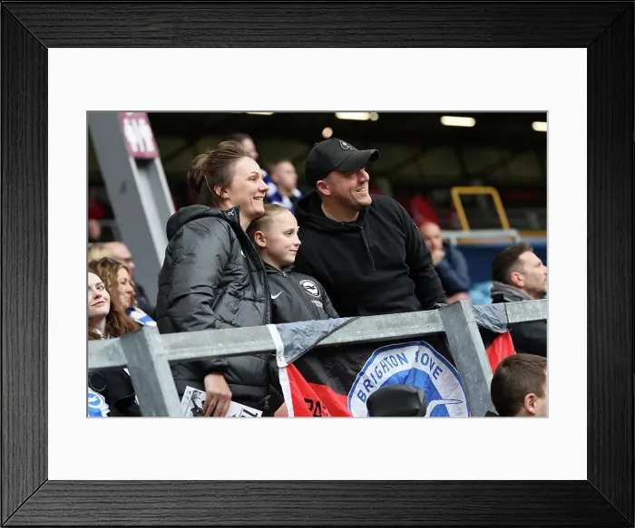 Framed Print : Burnley v Brighton and Hove Albion Premier League 13APR24 Framed Print : Burnley v Brighton and Hove Albion Premier League 13APR24