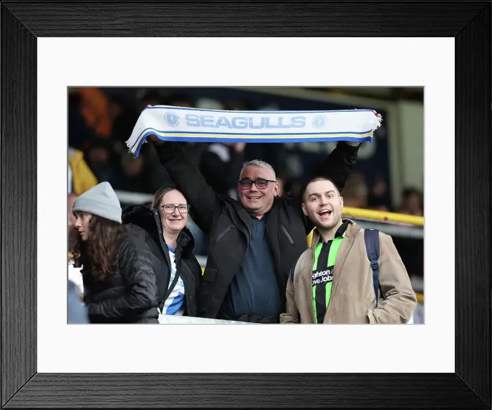 Framed Print : Burnley v Brighton and Hove Albion Premier League 13APR24 Framed Print : Burnley v Brighton and Hove Albion Premier League 13APR24