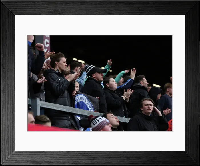 Framed Print : Burnley v Brighton and Hove Albion Premier League 13APR24 Framed Print : Burnley v Brighton and Hove Albion Premier League 13APR24