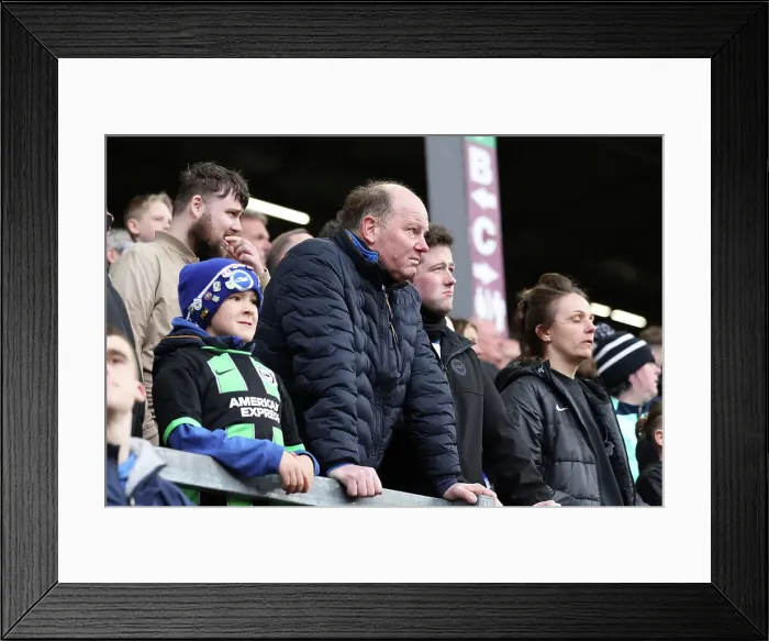 Framed Print : Burnley v Brighton and Hove Albion Premier League 13APR24 Framed Print : Burnley v Brighton and Hove Albion Premier League 13APR24