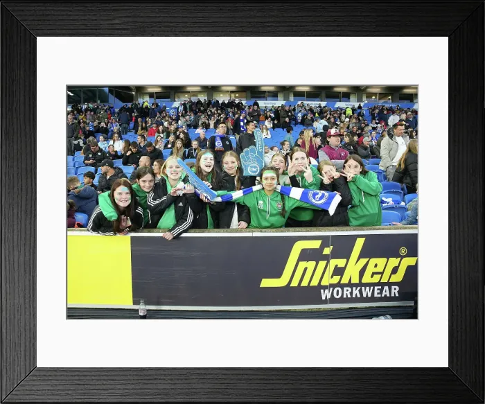 Framed Print : Brighton and Hove Albion Women v Everton Women Women's Super League 19APR24 Framed Print : Brighton and Hove Albion Women v Everton Women Women's Super League 19APR24