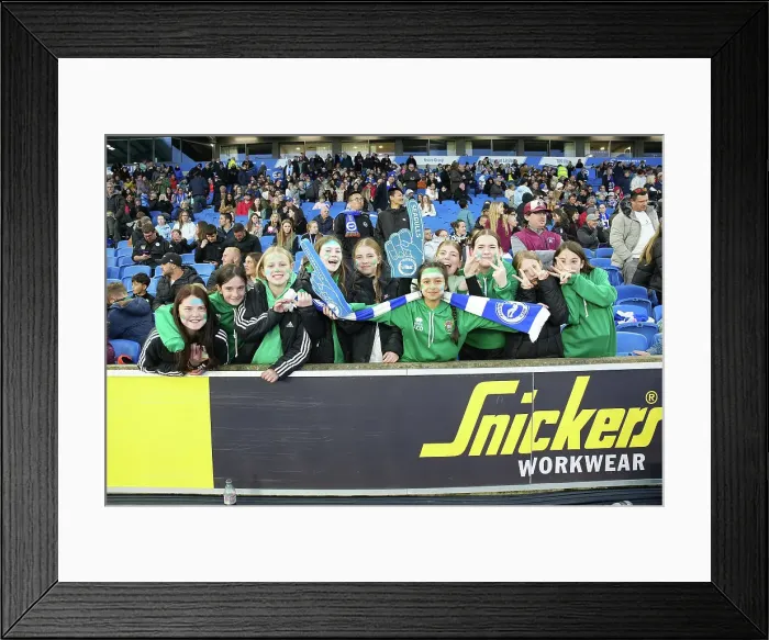 Framed Print : Brighton and Hove Albion Women v Everton Women Women's Super League 19APR24 Framed Print : Brighton and Hove Albion Women v Everton Women Women's Super League 19APR24
