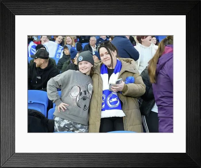 Framed Print : Brighton and Hove Albion Women v Everton Women Women's Super League 19APR24 Framed Print : Brighton and Hove Albion Women v Everton Women Women's Super League 19APR24