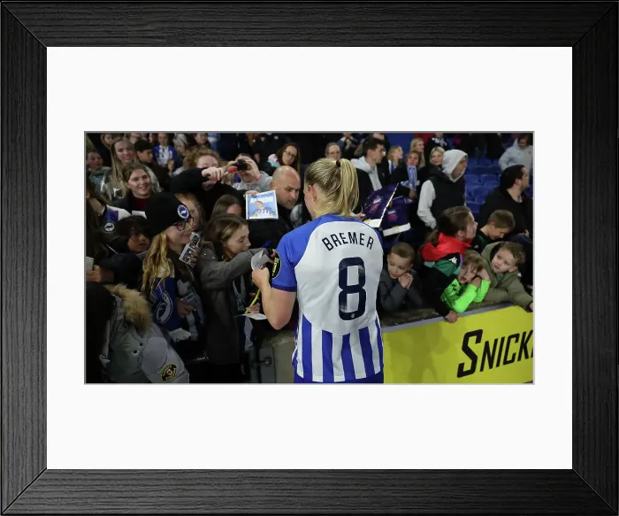 Framed Print : Brighton and Hove Albion Women v Everton Women Women's Super League 19APR24 Framed Print : Brighton and Hove Albion Women v Everton Women Women's Super League 19APR24