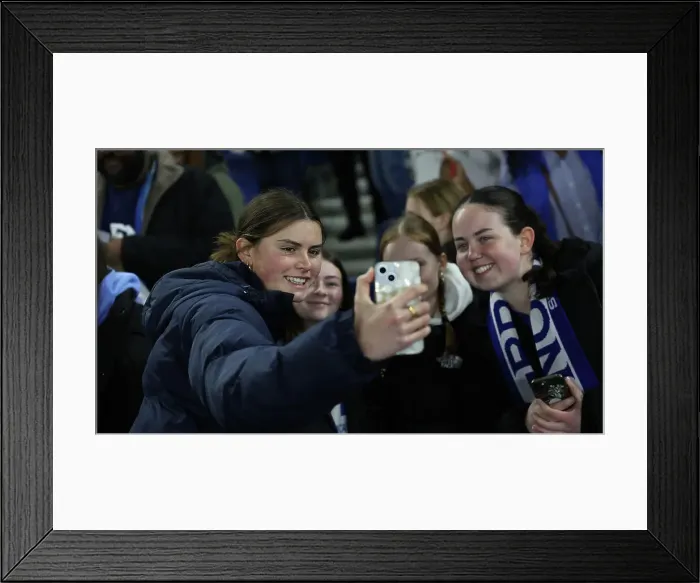 Framed Print : Brighton and Hove Albion Women v Everton Women Women's Super League 19APR24 Framed Print : Brighton and Hove Albion Women v Everton Women Women's Super League 19APR24