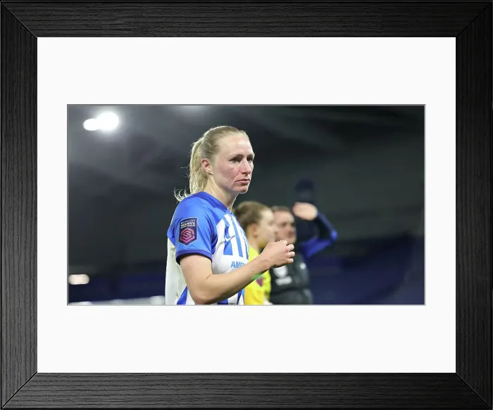 Framed Print : Brighton and Hove Albion Women v Everton Women Women's Super League 19APR24 Framed Print : Brighton and Hove Albion Women v Everton Women Women's Super League 19APR24