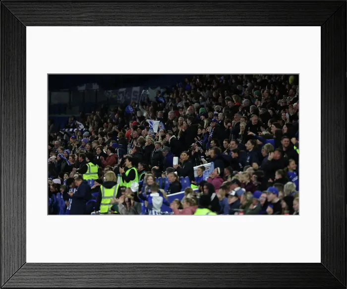 Framed Print : Brighton and Hove Albion Women v Everton Women Women's Super League 19APR24 Framed Print : Brighton and Hove Albion Women v Everton Women Women's Super League 19APR24