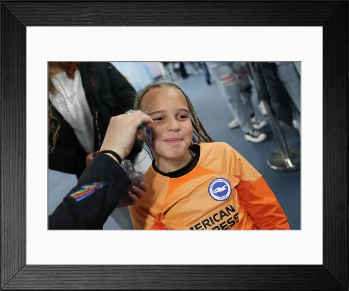 Framed Print : Brighton and Hove Albion Women v Everton Women Women's Super League 19APR24 Framed Print : Brighton and Hove Albion Women v Everton Women Women's Super League 19APR24