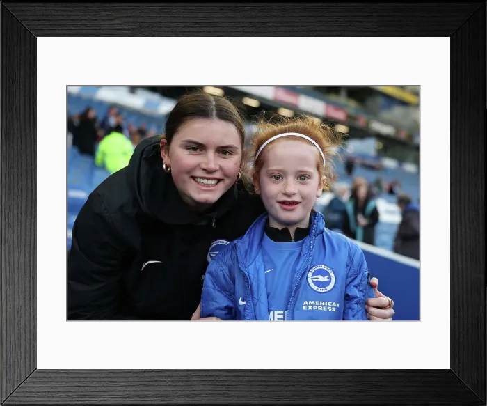 Framed Print : Brighton and Hove Albion Women v Everton Women Women's Super League 19APR24 Framed Print : Brighton and Hove Albion Women v Everton Women Women's Super League 19APR24
