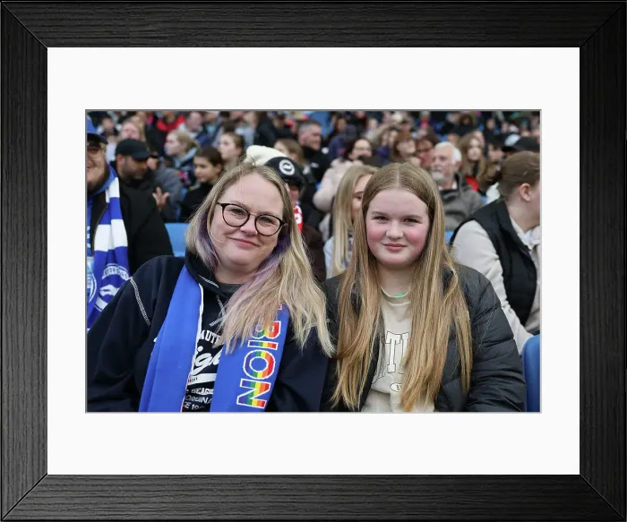 Framed Print : Brighton and Hove Albion Women v Everton Women Women's Super League 19APR24 Framed Print : Brighton and Hove Albion Women v Everton Women Women's Super League 19APR24