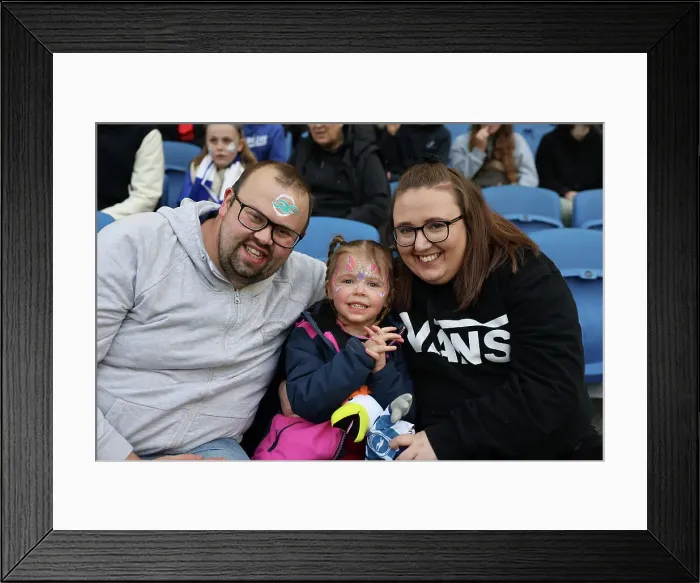 Framed Print : Brighton and Hove Albion Women v Everton Women Women's Super League 19APR24 Framed Print : Brighton and Hove Albion Women v Everton Women Women's Super League 19APR24