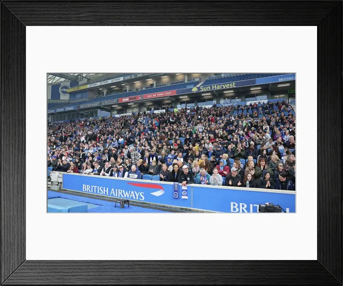 Framed Print : Brighton and Hove Albion Women v Everton Women Women's Super League 19APR24