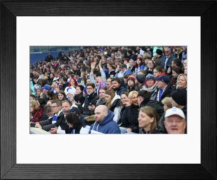 Framed Print : Brighton and Hove Albion Women v Everton Women Women's Super League 19APR24 Framed Print : Brighton and Hove Albion Women v Everton Women Women's Super League 19APR24
