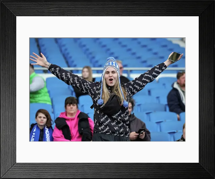 Framed Print : Brighton and Hove Albion Women v Everton Women Women's Super League 19APR24 Framed Print : Brighton and Hove Albion Women v Everton Women Women's Super League 19APR24