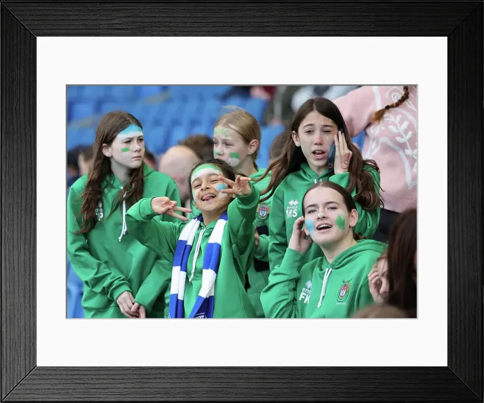 Framed Print : Brighton and Hove Albion Women v Everton Women Women's Super League 19APR24 Framed Print : Brighton and Hove Albion Women v Everton Women Women's Super League 19APR24
