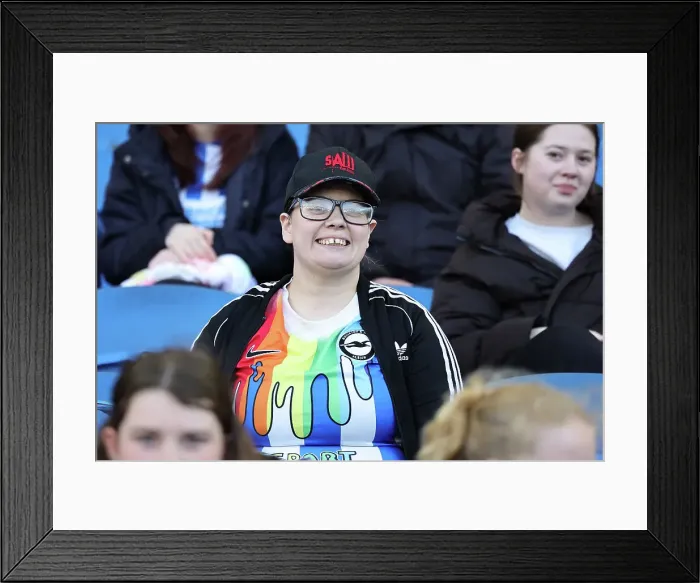 Framed Print : Brighton and Hove Albion Women v Everton Women Women's Super League 19APR24 Framed Print : Brighton and Hove Albion Women v Everton Women Women's Super League 19APR24