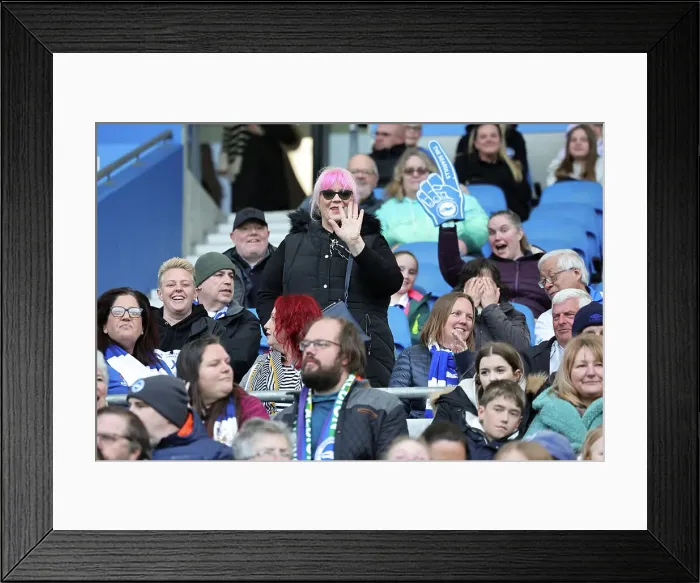 Framed Print : Brighton and Hove Albion Women v Everton Women Women's Super League 19APR24 Framed Print : Brighton and Hove Albion Women v Everton Women Women's Super League 19APR24