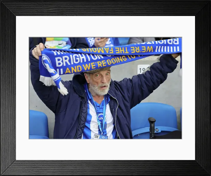 Framed Print : Brighton and Hove Albion Women v Everton Women Women's Super League 19APR24
