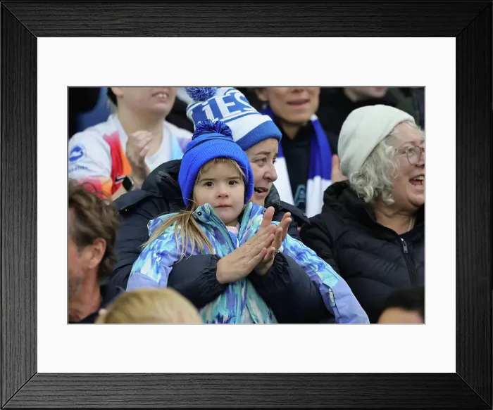 Framed Print : Brighton and Hove Albion Women v Everton Women Women's Super League 19APR24