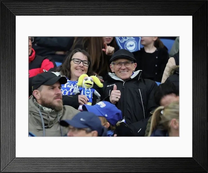 Framed Print : Brighton and Hove Albion Women v Everton Women Women's Super League 19APR24