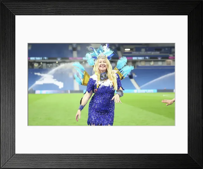 Framed Print : Brighton and Hove Albion Women v Everton Women Women's Super League 19APR24