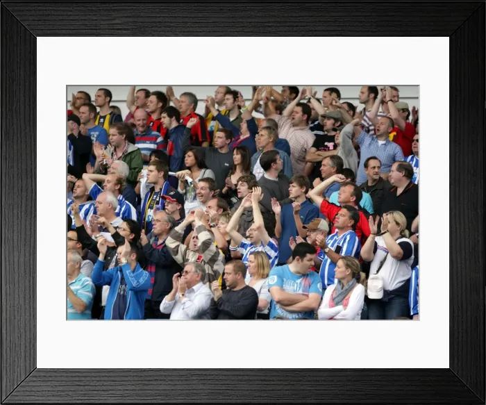 Framed Print : Sheffield Wednesday's Visit: Brighton & Hove Albion vs Sheffield Wednesday (Away Game, 2010-11 Season)