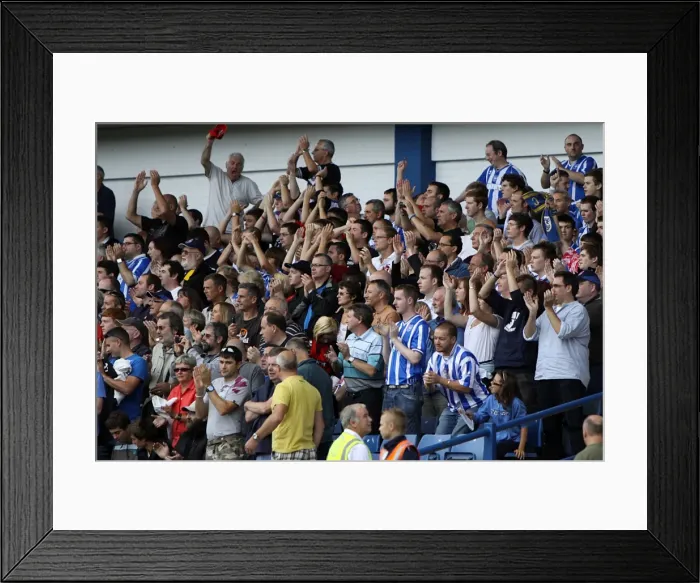 Framed Print : Brighton & Hove Albion vs Sheffield Wednesday: Away Showdown 2010-11