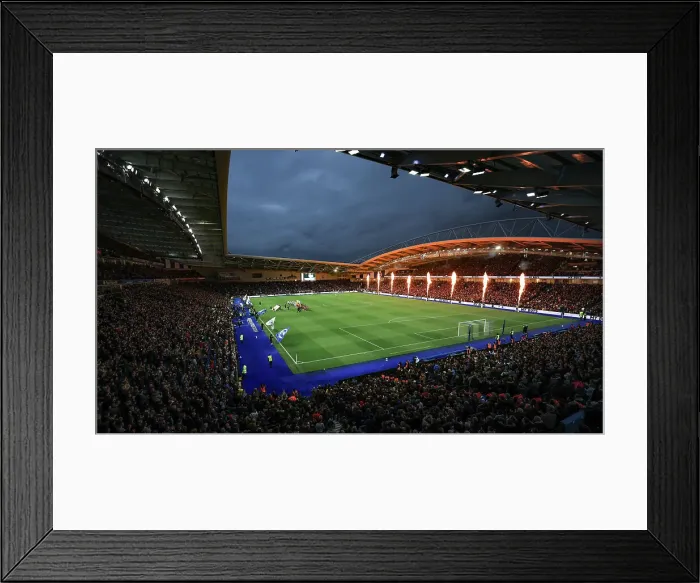 Framed Print : Brighton and Hove Albion v Manchester City Premier League 25APR24 Framed Print : Brighton and Hove Albion v Manchester City Premier League 25APR24