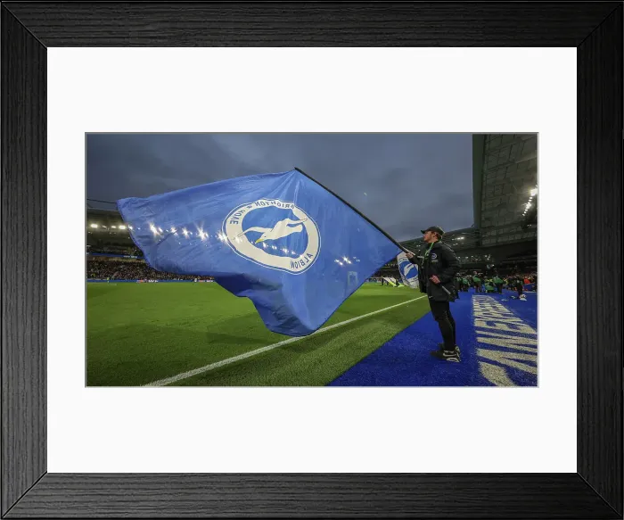 Framed Print : Brighton and Hove Albion v Manchester City Premier League 25APR24 Framed Print : Brighton and Hove Albion v Manchester City Premier League 25APR24