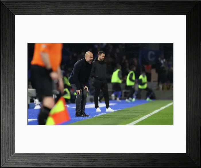 Framed Print : Brighton and Hove Albion v Manchester City Premier League 25APR24 Framed Print : Brighton and Hove Albion v Manchester City Premier League 25APR24