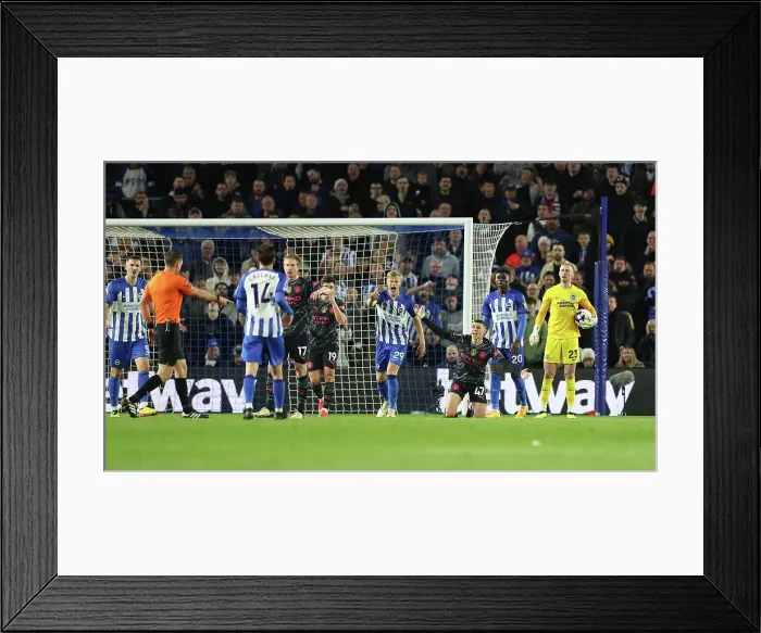 Framed Print : Brighton and Hove Albion v Manchester City Premier League 25APR24 Framed Print : Brighton and Hove Albion v Manchester City Premier League 25APR24