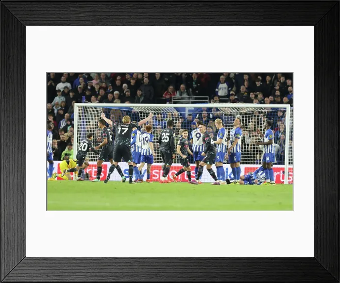 Framed Print : Brighton and Hove Albion v Manchester City Premier League 25APR24 Framed Print : Brighton and Hove Albion v Manchester City Premier League 25APR24