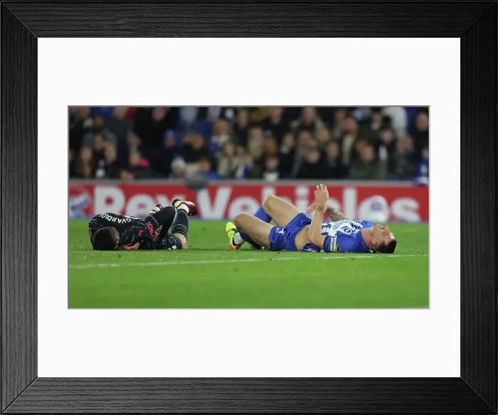 Framed Print : Brighton and Hove Albion v Manchester City Premier League 25APR24 Framed Print : Brighton and Hove Albion v Manchester City Premier League 25APR24