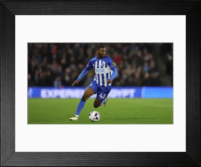 Framed Print : Brighton and Hove Albion v Manchester City Premier League 25APR24 Framed Print : Brighton and Hove Albion v Manchester City Premier League 25APR24