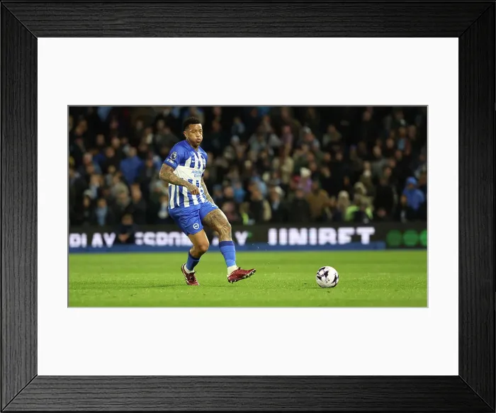 Framed Print : Brighton and Hove Albion v Manchester City Premier League 25APR24 Framed Print : Brighton and Hove Albion v Manchester City Premier League 25APR24