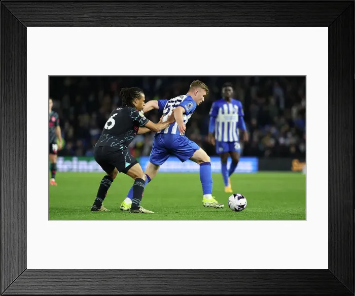 Framed Print : Brighton and Hove Albion v Manchester City Premier League 25APR24 Framed Print : Brighton and Hove Albion v Manchester City Premier League 25APR24