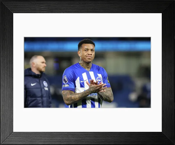 Framed Print : Brighton and Hove Albion v Manchester City Premier League 25APR24 Framed Print : Brighton and Hove Albion v Manchester City Premier League 25APR24