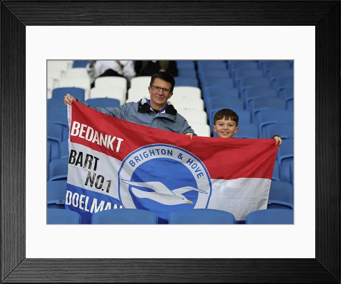 Framed Print : Brighton and Hove Albion v Manchester City Premier League 25APR24 Framed Print : Brighton and Hove Albion v Manchester City Premier League 25APR24