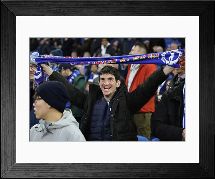 Framed Print : Brighton and Hove Albion v Manchester City Premier League 25APR24 Framed Print : Brighton and Hove Albion v Manchester City Premier League 25APR24