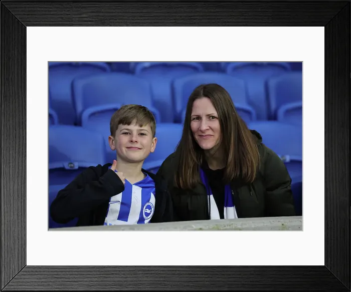 Framed Print : Brighton and Hove Albion v Manchester City Premier League 25APR24 Framed Print : Brighton and Hove Albion v Manchester City Premier League 25APR24