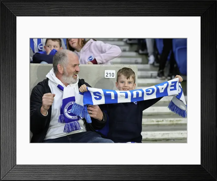 Framed Print : Brighton and Hove Albion v Manchester City Premier League 25APR24 Framed Print : Brighton and Hove Albion v Manchester City Premier League 25APR24