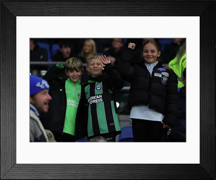 Framed Print : Brighton and Hove Albion v Manchester City Premier League 25APR24 Framed Print : Brighton and Hove Albion v Manchester City Premier League 25APR24