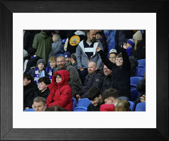 Framed Print : Brighton and Hove Albion v Manchester City Premier League 25APR24 Framed Print : Brighton and Hove Albion v Manchester City Premier League 25APR24