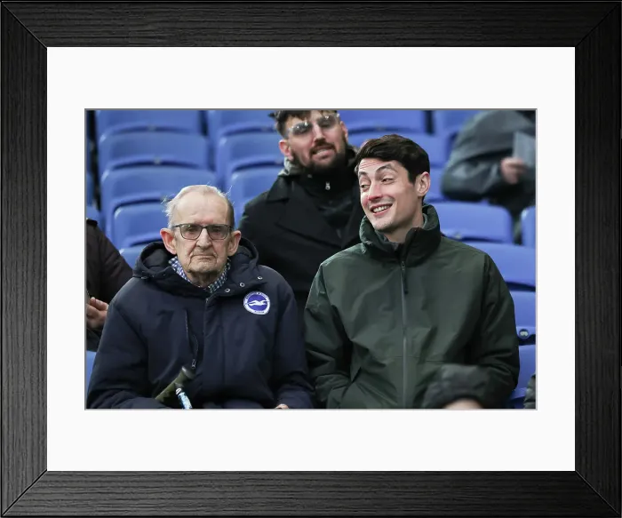 Framed Print : Brighton and Hove Albion v Manchester City Premier League 25APR24 Framed Print : Brighton and Hove Albion v Manchester City Premier League 25APR24