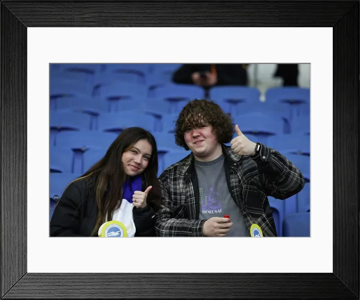 Framed Print : Brighton and Hove Albion v Manchester City Premier League 25APR24 Framed Print : Brighton and Hove Albion v Manchester City Premier League 25APR24