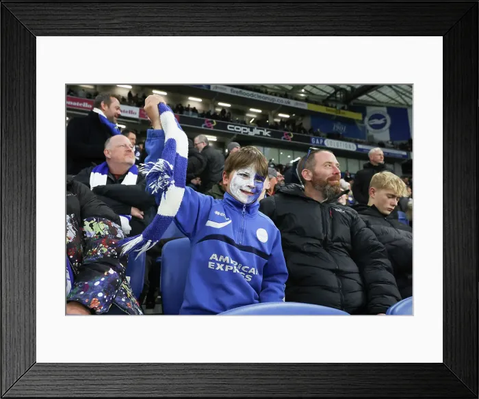 Framed Print : Brighton and Hove Albion v Manchester City Premier League 25APR24 Framed Print : Brighton and Hove Albion v Manchester City Premier League 25APR24