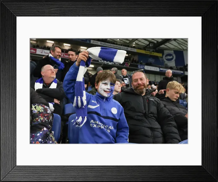 Framed Print : Brighton and Hove Albion v Manchester City Premier League 25APR24 Framed Print : Brighton and Hove Albion v Manchester City Premier League 25APR24